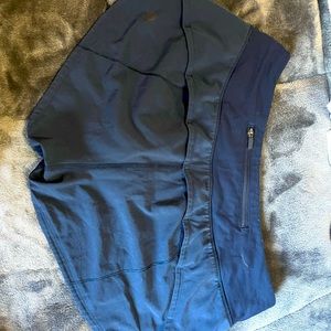 Size 4 navy lululemon shorts